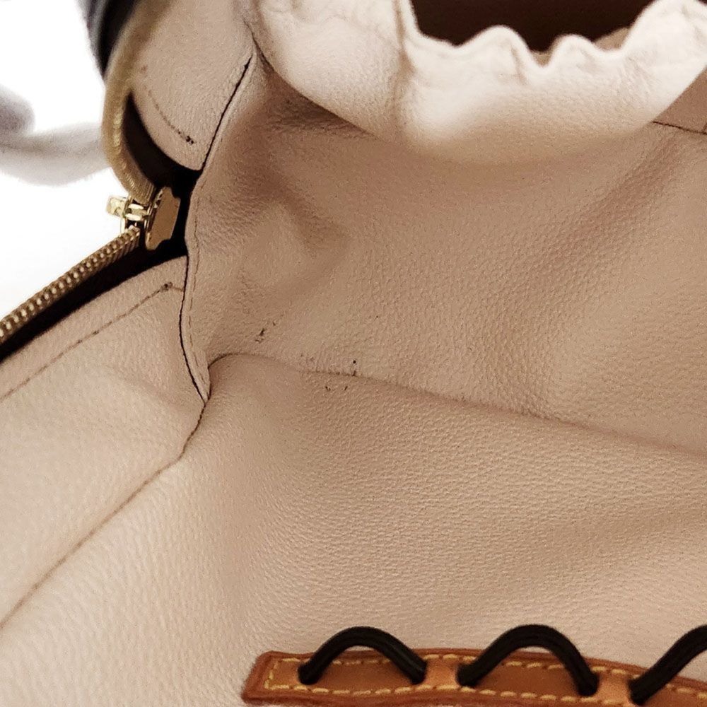 LOUIS VUITTON Brown Monogram Leather Shoulder Bag - Picture 7 of 7